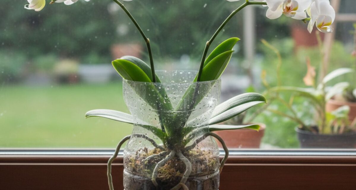 Cultivo de Orquídeas em Garrafa PET