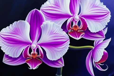 bonsais e orquideas