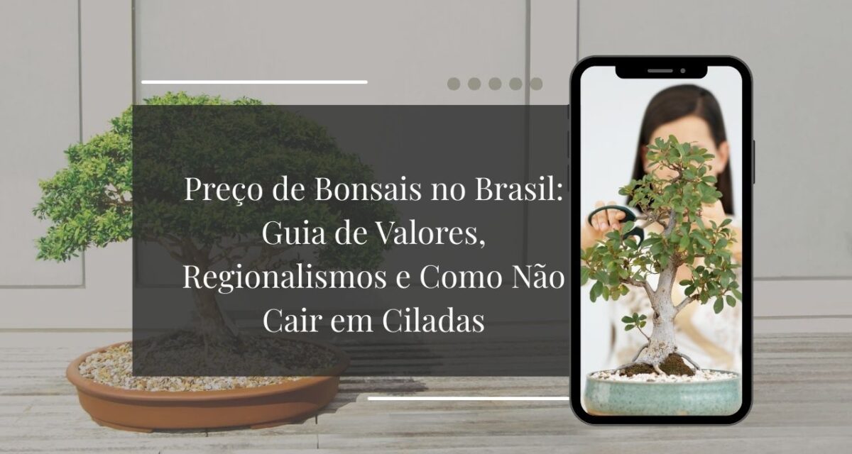Preço de Bonsais no Brasil Guia de Valores, Regionalismos e Como Não Cair em Ciladas